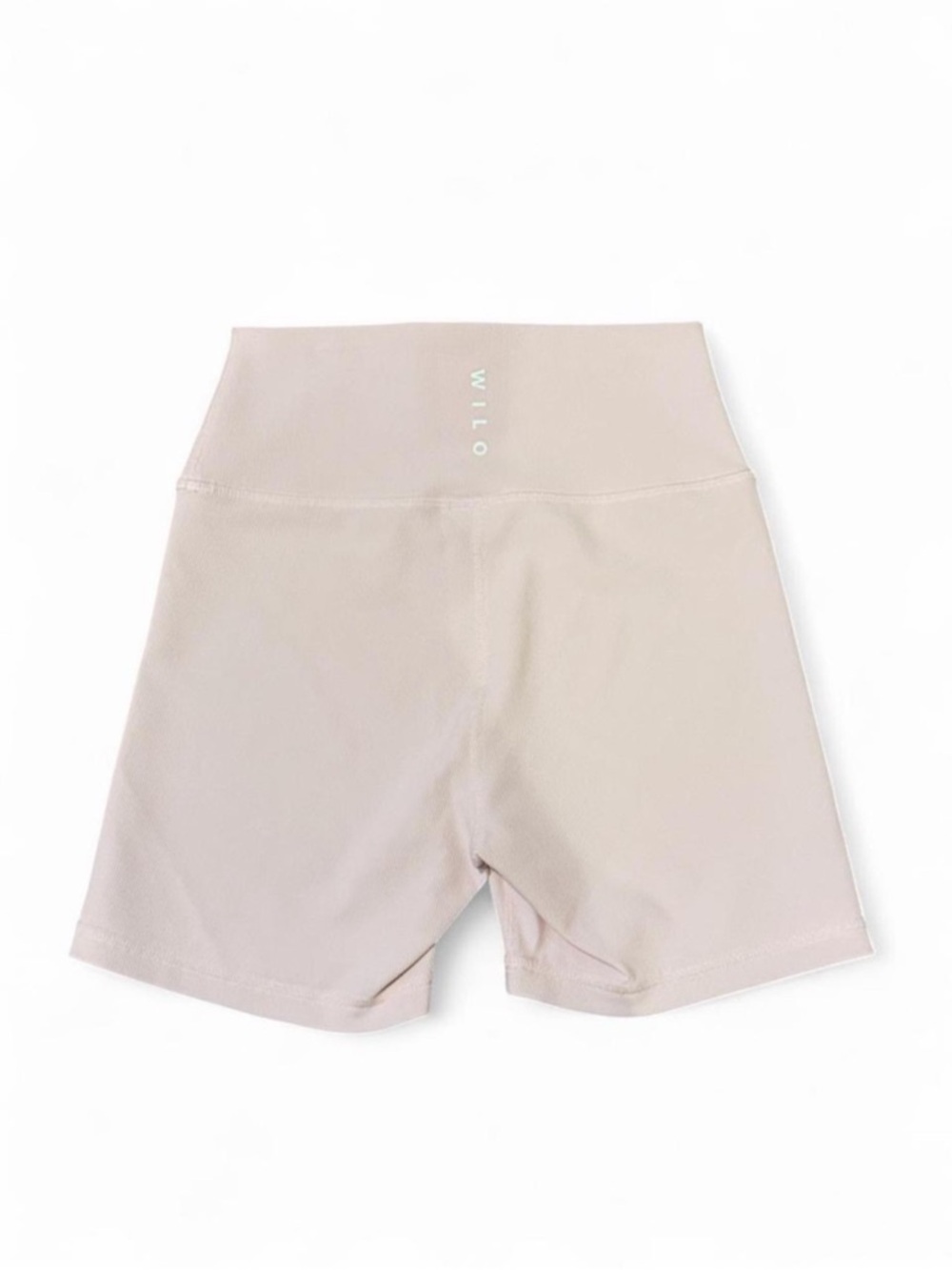 Wilo The Label Wellness Club Sweatshirt & Biker Short Set White Pink Size M NWT - Picture 8 of 11